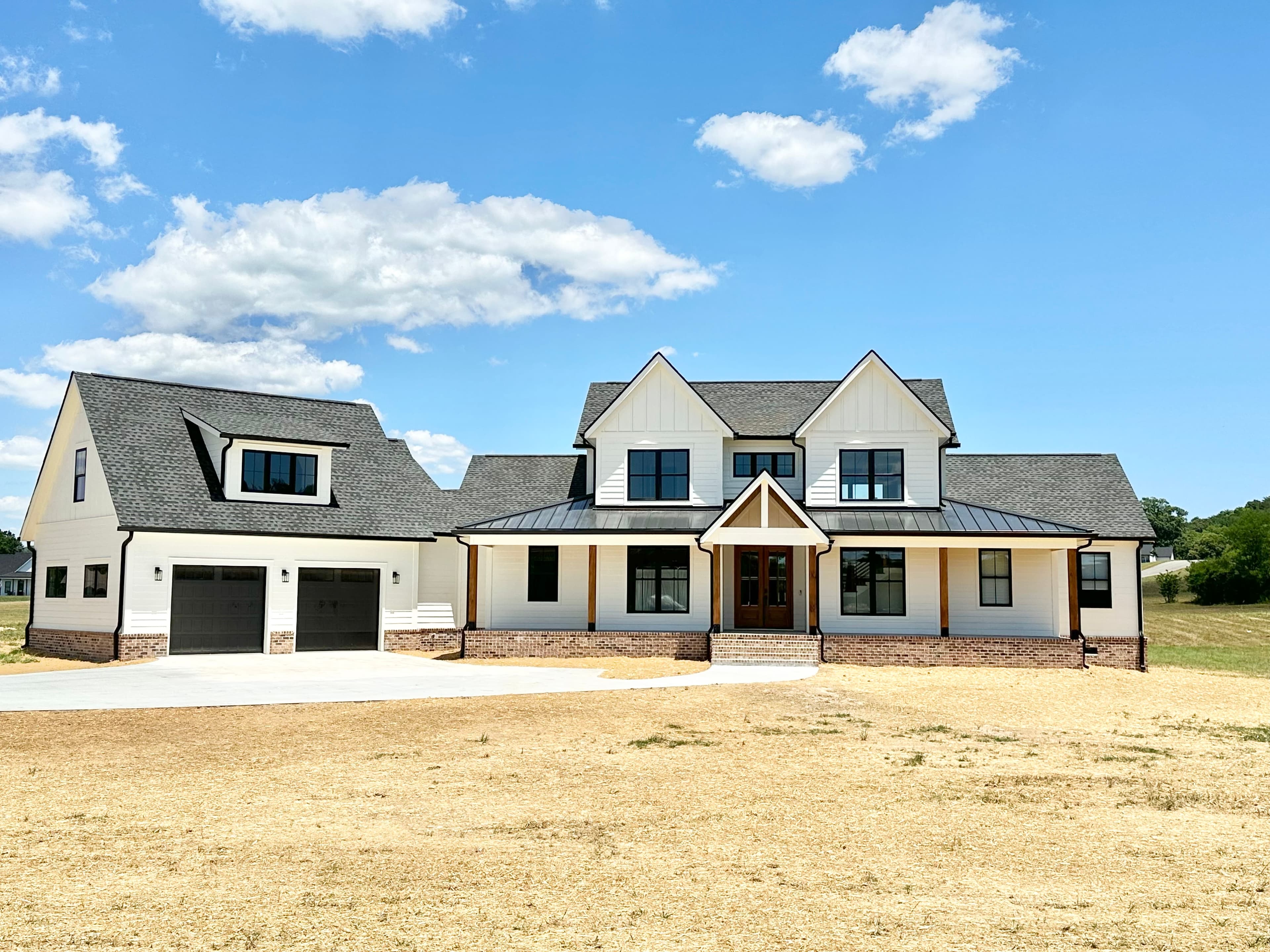 Luxury custom home exterior by Resolute Homes