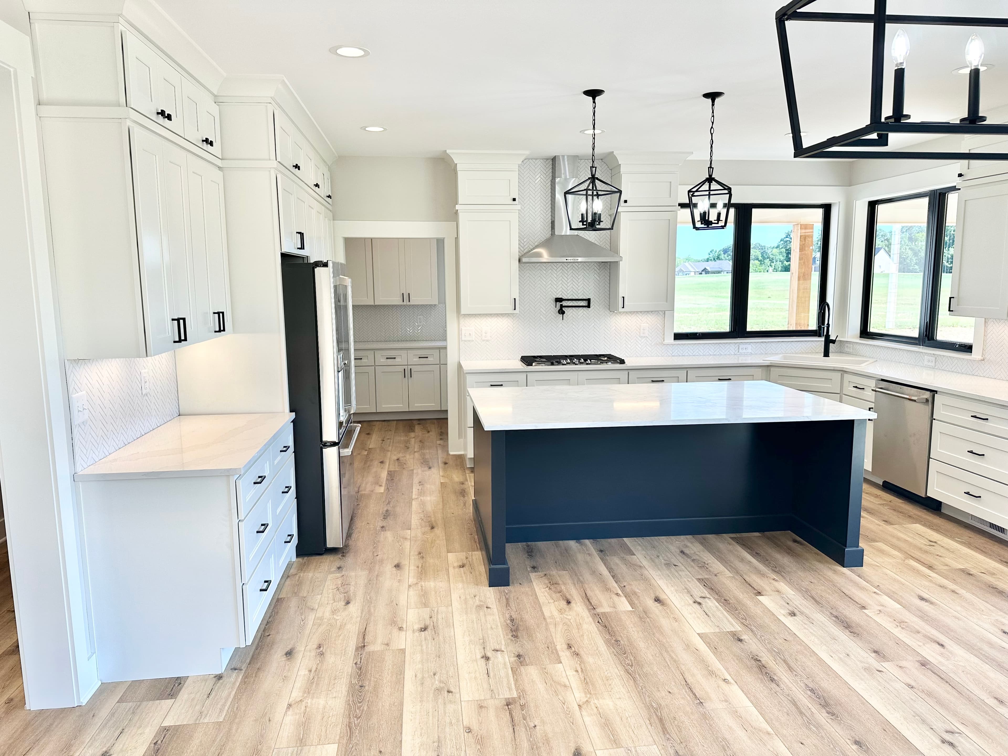 Custom kitchen by Resolute Homes
